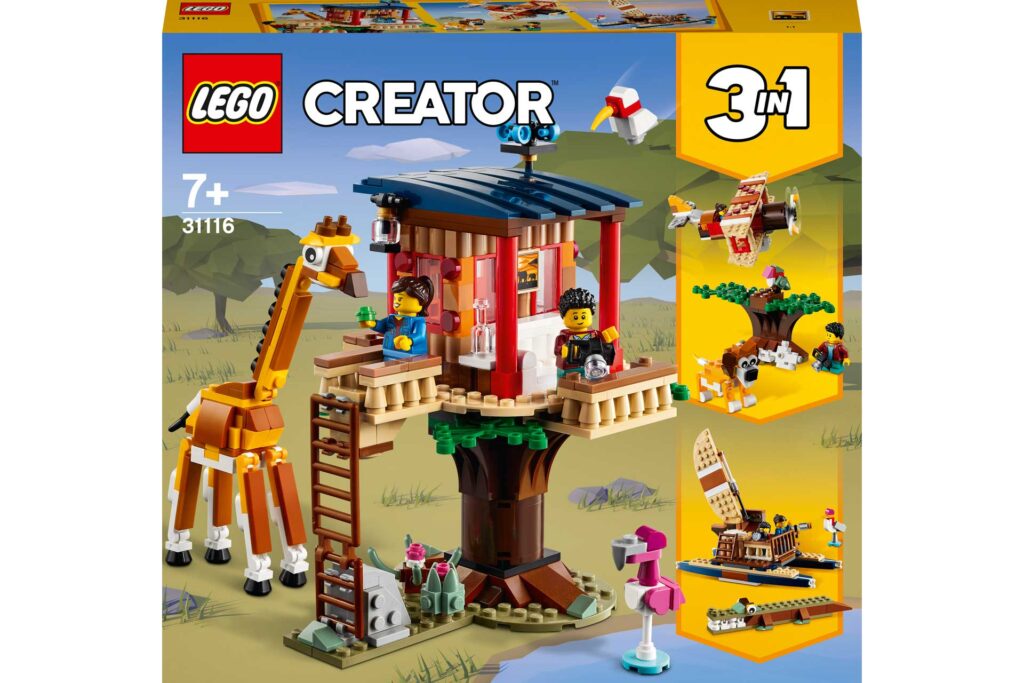 LEGO 31116 Creator Safari wilde dieren boomhuis - Afbeelding 4
