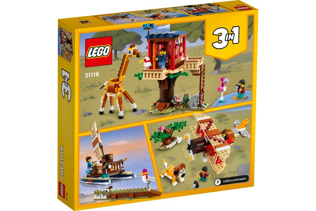 LEGO 31116 Creator Safari wilde dieren boomhuis - Afbeelding 5