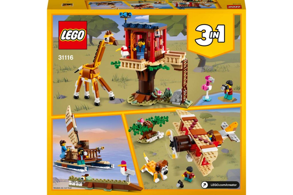 LEGO 31116 Creator Safari wilde dieren boomhuis - Afbeelding 6