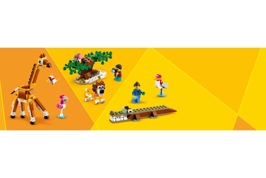 LEGO 31116 Creator Safari wilde dieren boomhuis - Afbeelding 9