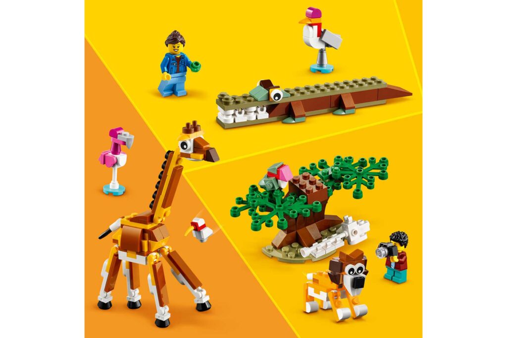 LEGO 31116 Creator Safari wilde dieren boomhuis - Afbeelding 8