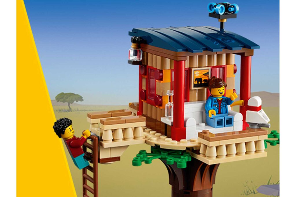 LEGO 31116 Creator Safari wilde dieren boomhuis - Afbeelding 10