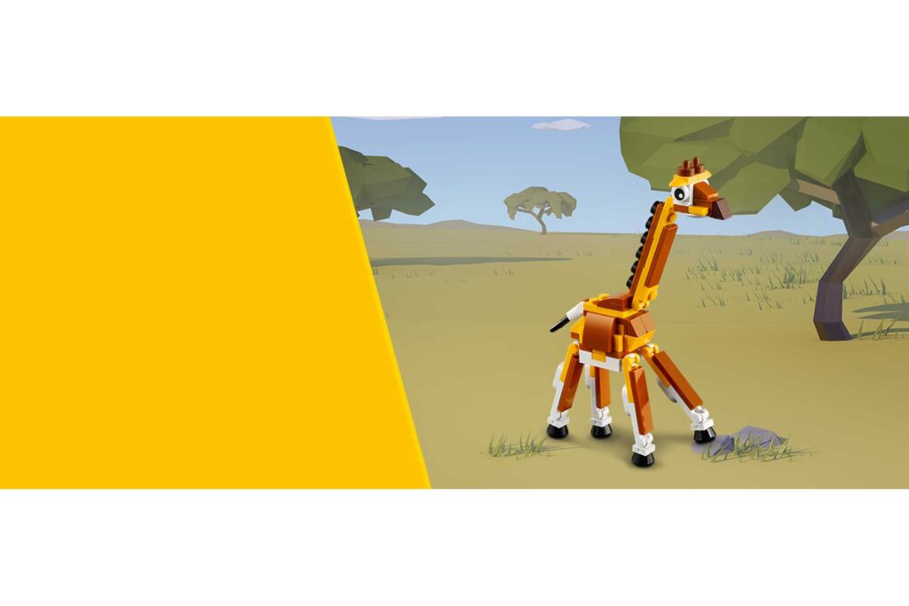 LEGO 31116 Creator Safari wilde dieren boomhuis - Afbeelding 13