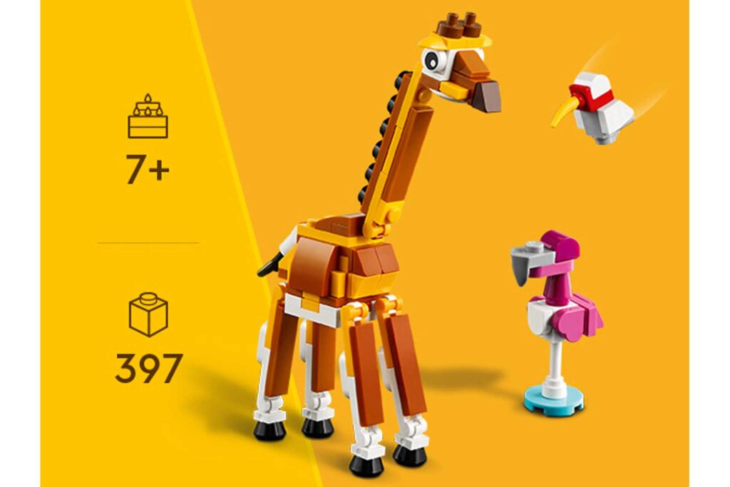 LEGO 31116 Creator Safari wilde dieren boomhuis - Afbeelding 20