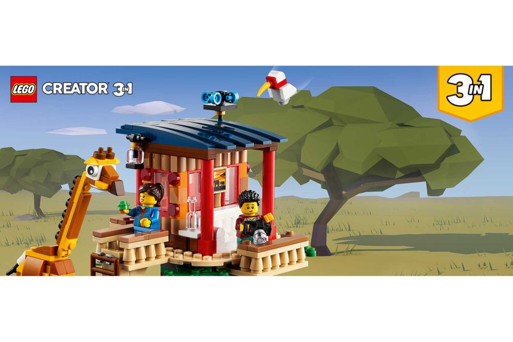 LEGO 31116 Creator Safari wilde dieren boomhuis - Afbeelding 31