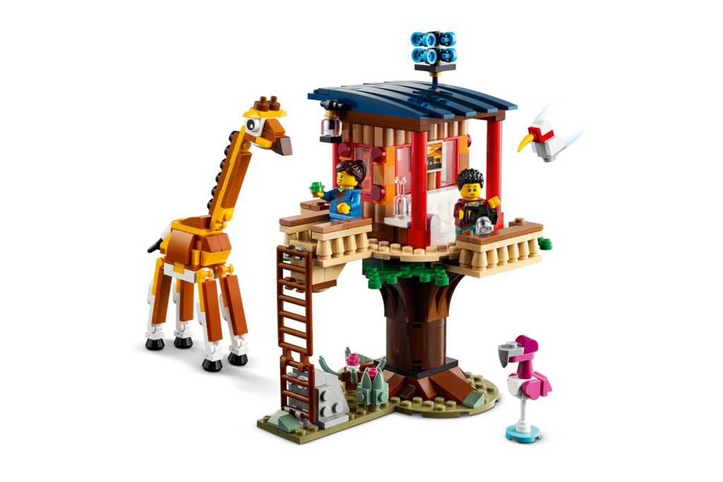LEGO 31116 Creator Safari wilde dieren boomhuis - Afbeelding 36