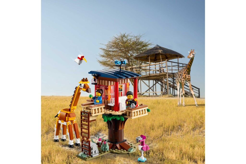 LEGO 31116 Creator Safari wilde dieren boomhuis - Afbeelding 38
