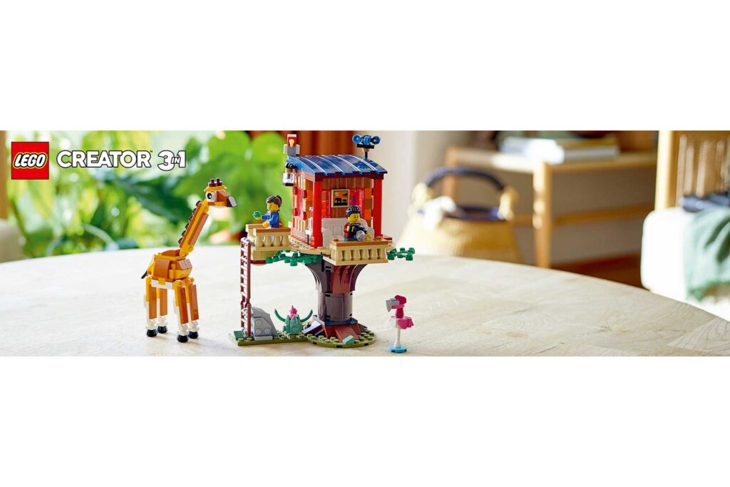LEGO 31116 Creator Safari wilde dieren boomhuis - Afbeelding 48