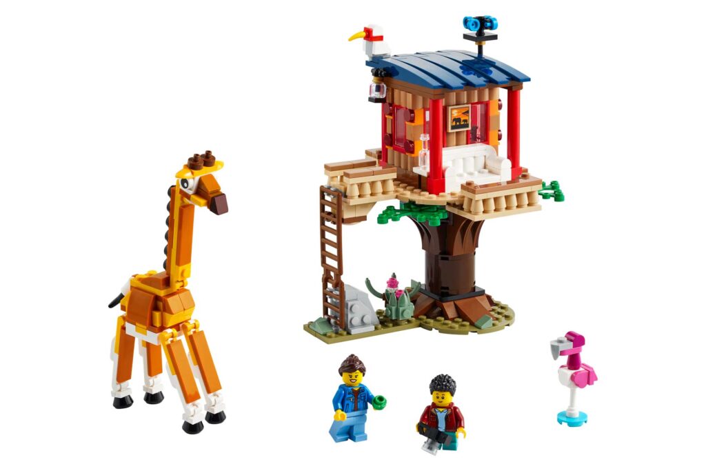 LEGO 31116 Creator Safari wilde dieren boomhuis - Afbeelding 49