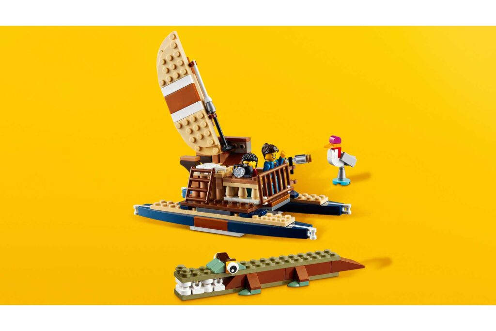 LEGO 31116 Creator Safari wilde dieren boomhuis - Afbeelding 52