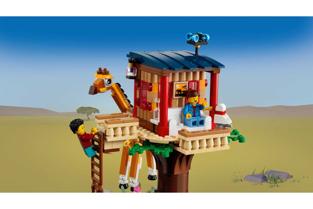 LEGO 31116 Creator Safari wilde dieren boomhuis - Afbeelding 53