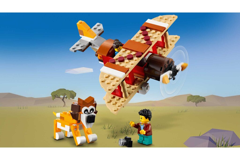 LEGO 31116 Creator Safari wilde dieren boomhuis - Afbeelding 54