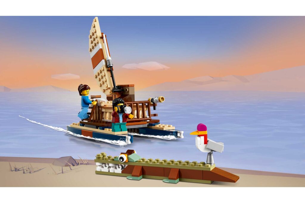 LEGO 31116 Creator Safari wilde dieren boomhuis - Afbeelding 56