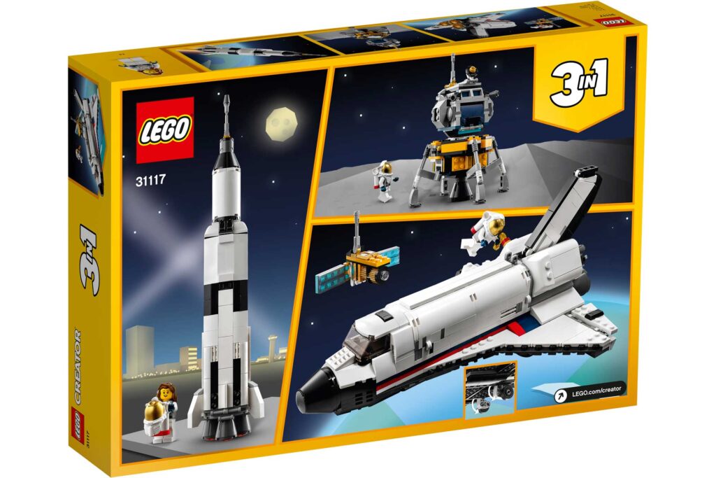LEGO 31117 Creator Space Shuttle Adventure - Afbeelding 2