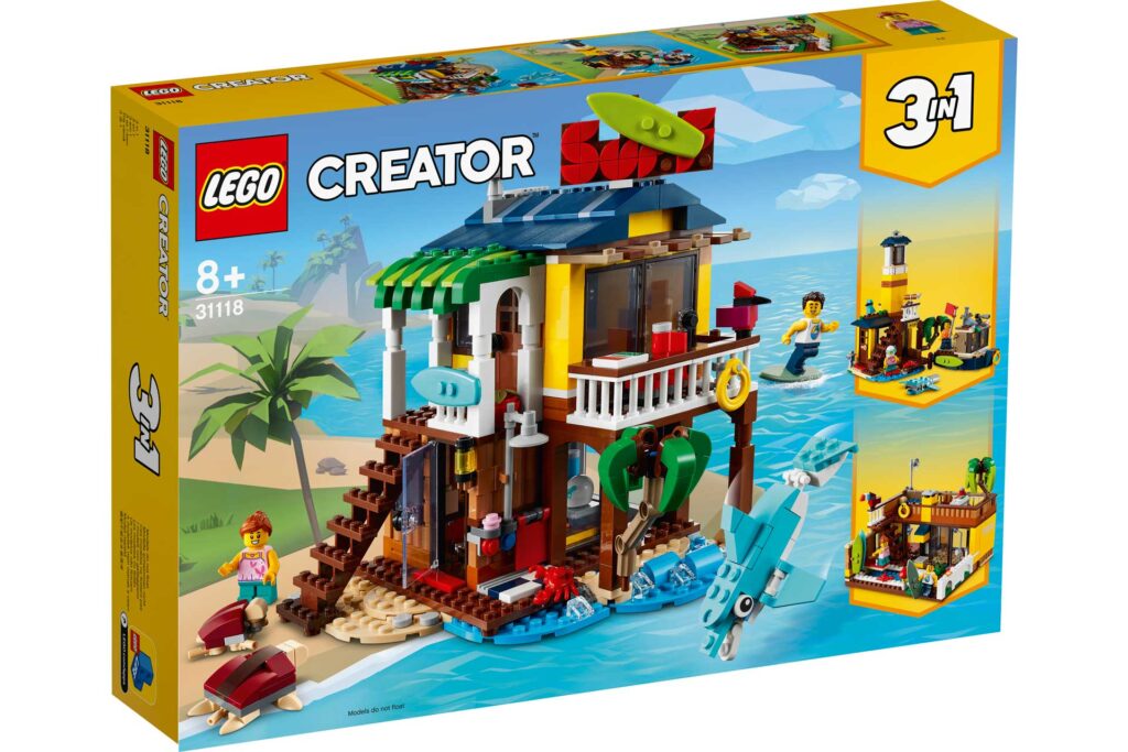 LEGO 31118 Creator Surfer strandhuis