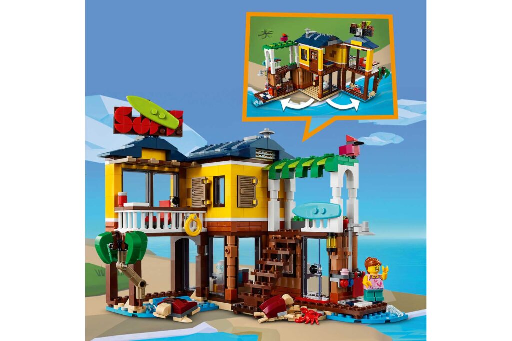 LEGO 31118 Creator Surfer strandhuis - Afbeelding 8