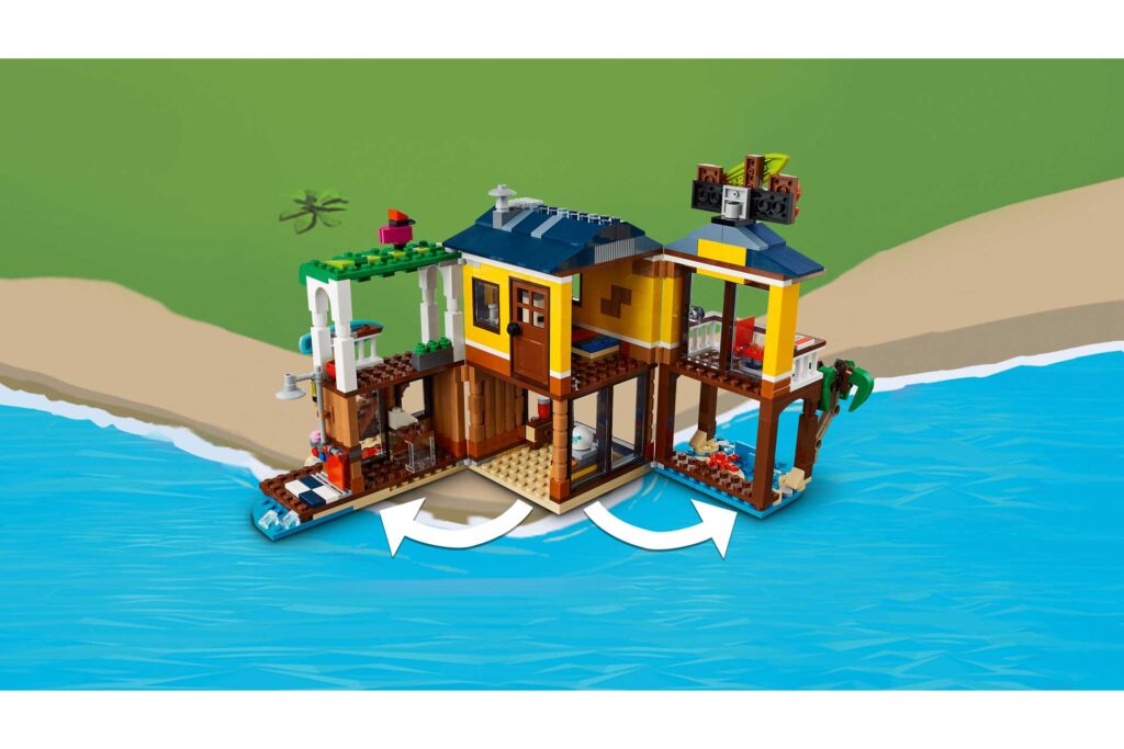 LEGO 31118 Creator Surfer strandhuis - Afbeelding 53