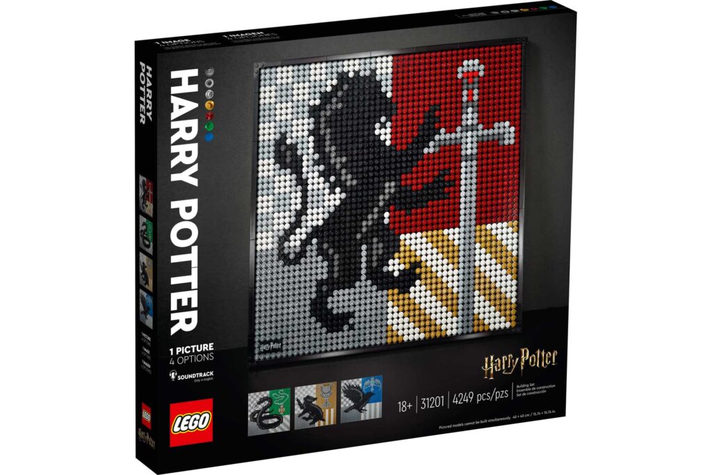 LEGO 31201 Art Harry Potter Hogwarts Crests