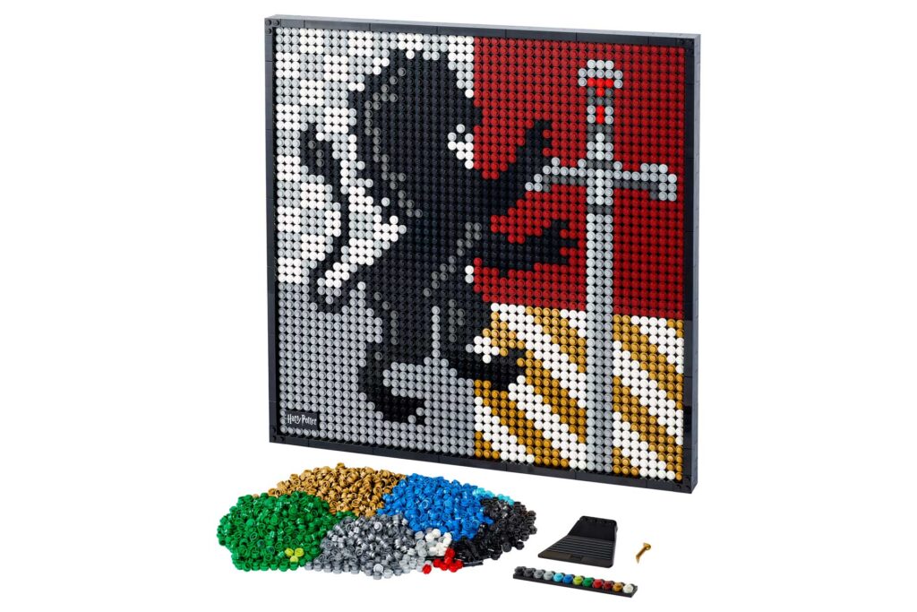 LEGO 31201 Art Harry Potter Hogwarts Crests - Afbeelding 3