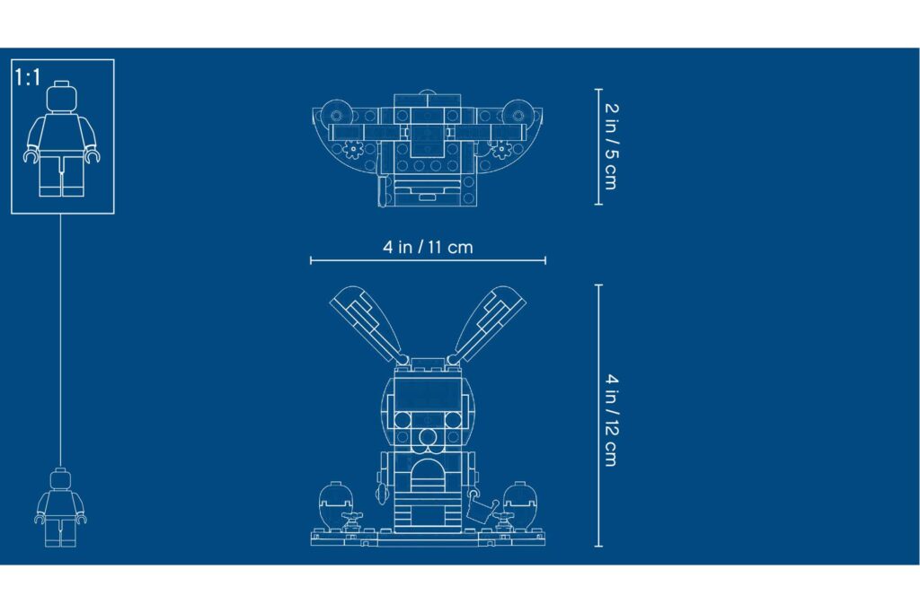 LEGO 40271 Paashaas - Afbeelding 6