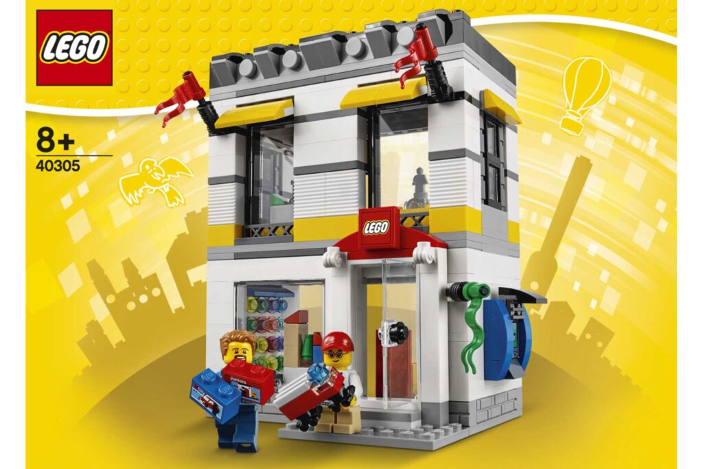 LEGO 40305 Promotional Brand Store LEGO winkel op microschaal - Afbeelding 4