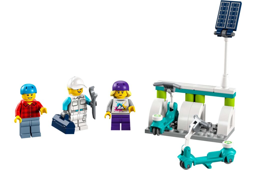 LEGO 40526 City Elektrische scooters en laadstation - Afbeelding 3