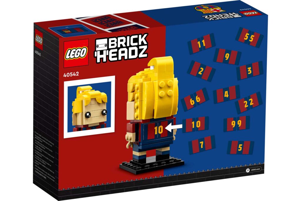 LEGO 40542 Brickheadz FC Barcelona - Afbeelding 6