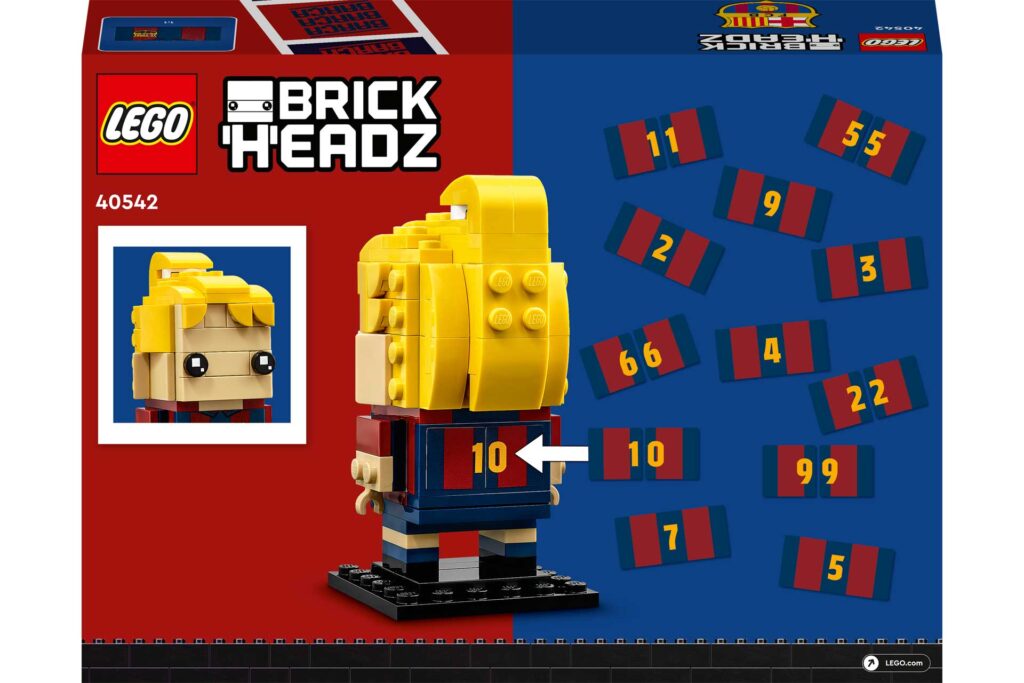 LEGO 40542 Brickheadz FC Barcelona - Afbeelding 5
