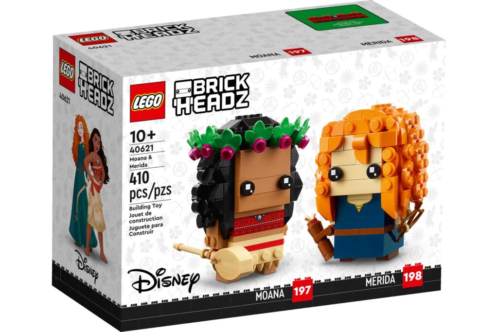 LEGO 40621 Brickheadz Disney Vaiana & Merida
