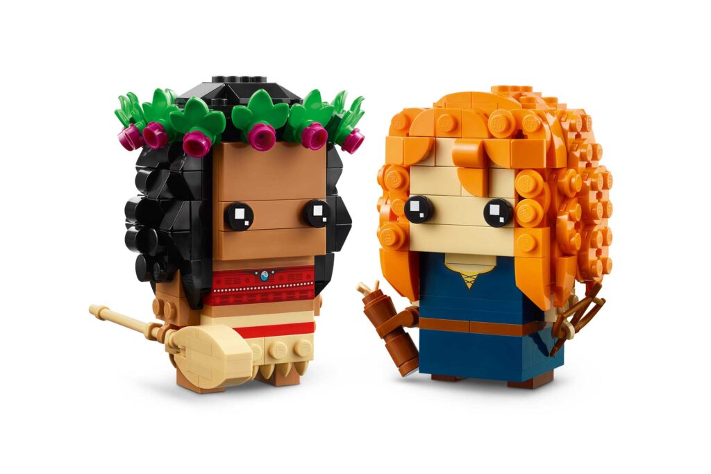 LEGO 40621 Brickheadz Disney Vaiana & Merida - Afbeelding 3