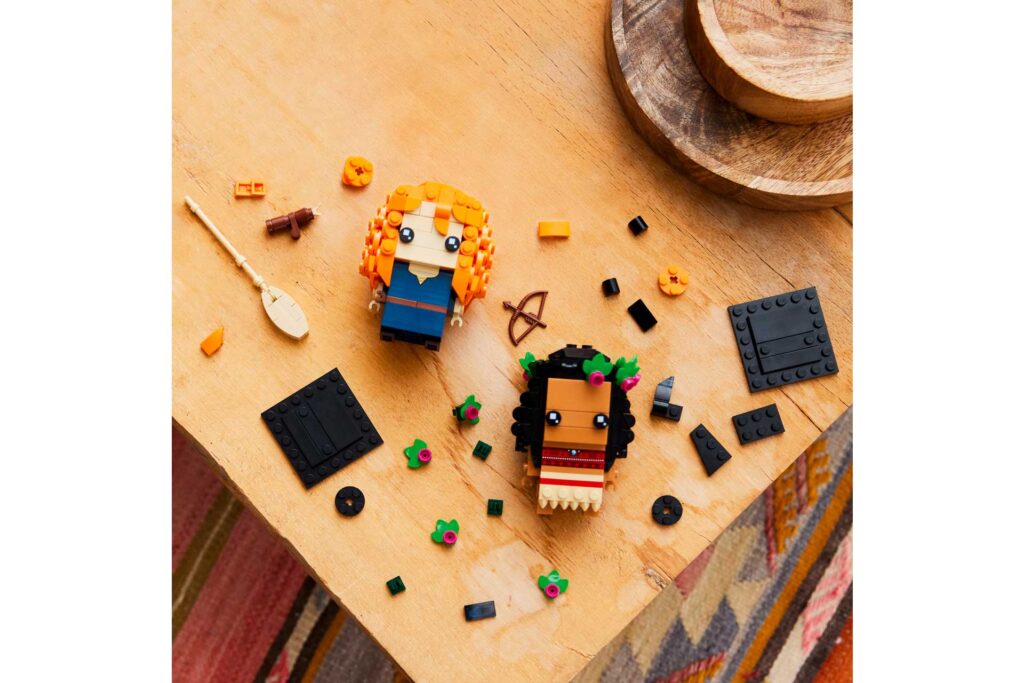 LEGO 40621 Brickheadz Disney Vaiana & Merida - Afbeelding 6