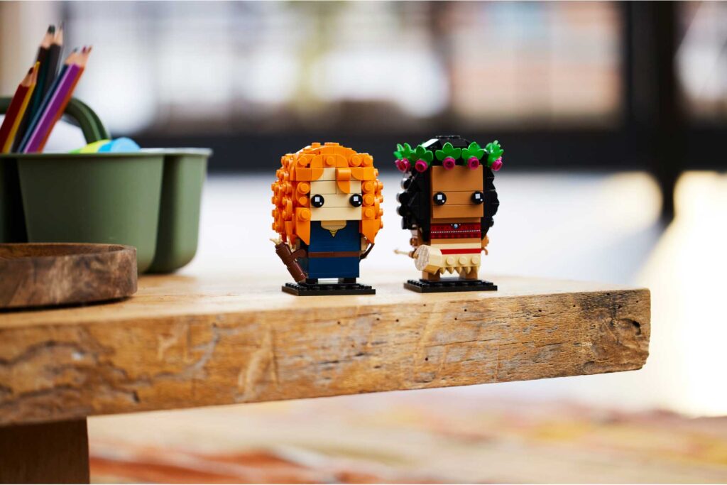 LEGO 40621 Brickheadz Disney Vaiana & Merida - Afbeelding 7