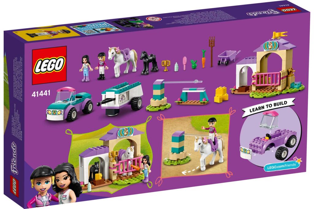 LEGO 41441 Friends Paardentraining en aanhanger - Afbeelding 2