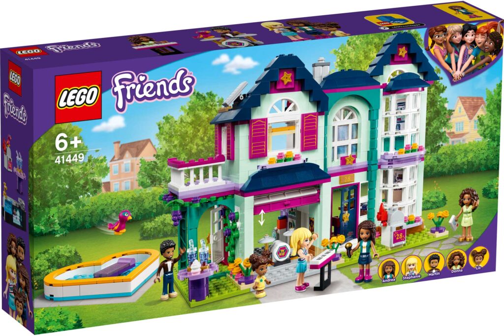 LEGO 41449 Friends Andrea's familiehuis