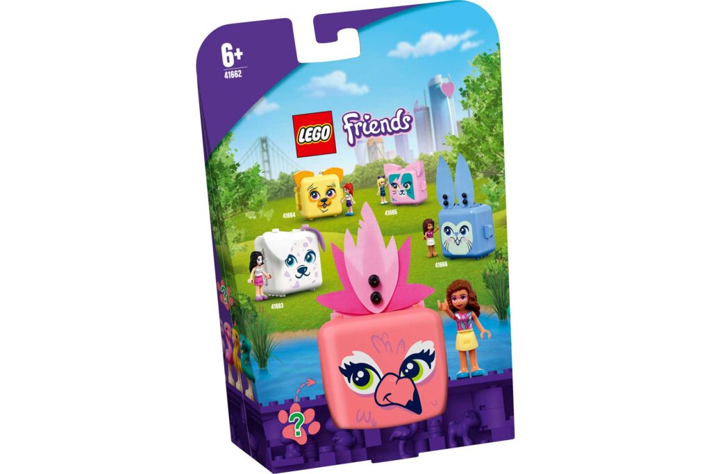 LEGO 41662 Friends Olivia's Flamingokubus