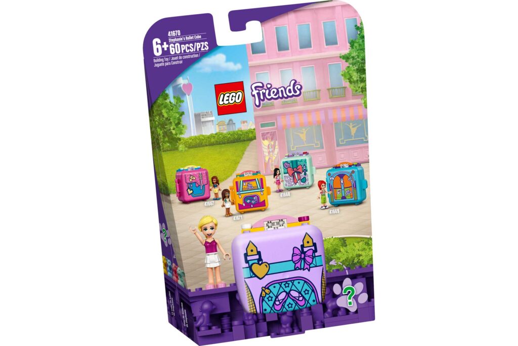 LEGO 41670 Friends Stephanie's balletkubus