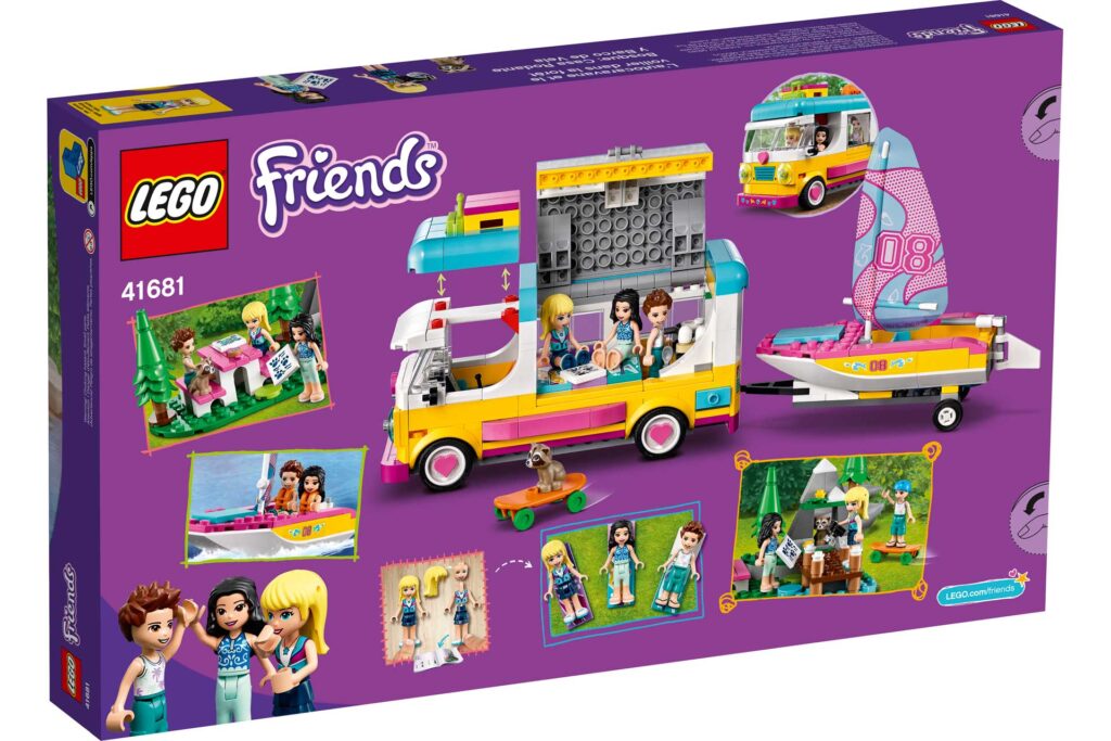 LEGO 41681 Friends Boscamper en zeilboot - Afbeelding 2