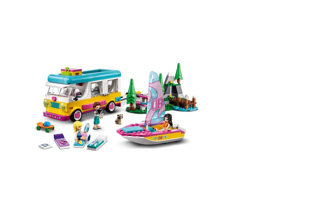 LEGO 41681 Friends Boscamper en zeilboot - Afbeelding 15