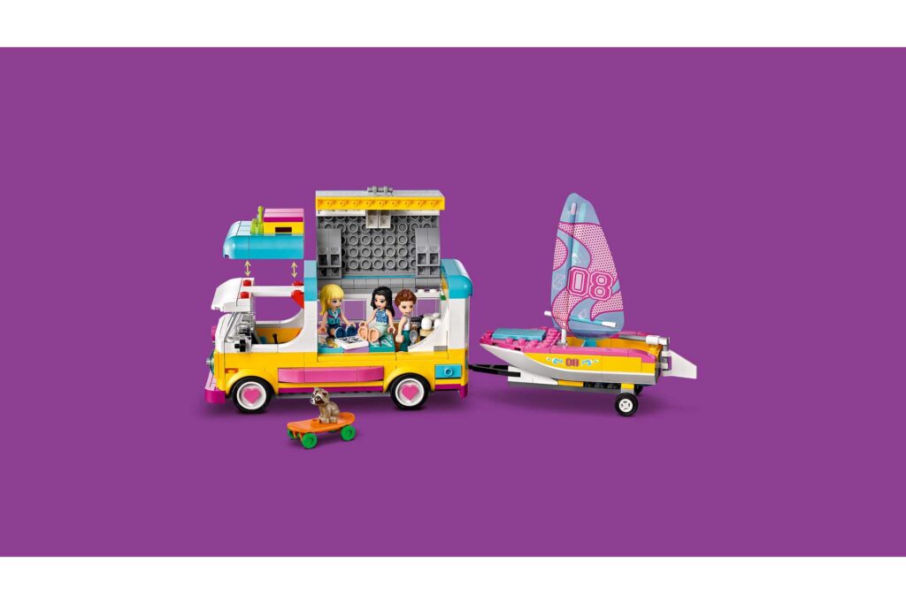 LEGO 41681 Friends Boscamper en zeilboot - Afbeelding 8