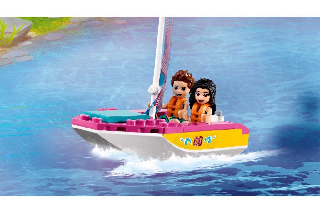LEGO 41681 Friends Boscamper en zeilboot - Afbeelding 4
