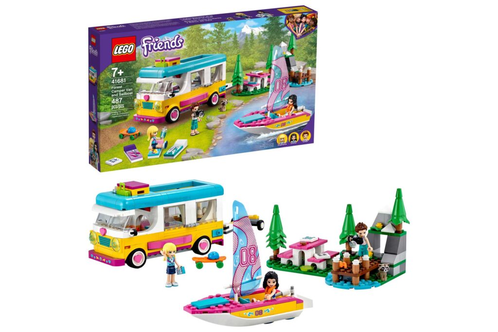 LEGO 41681 Friends Boscamper en zeilboot - Afbeelding 16