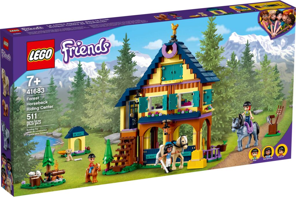 LEGO 41683 Friends Paardrijbasis in het bos