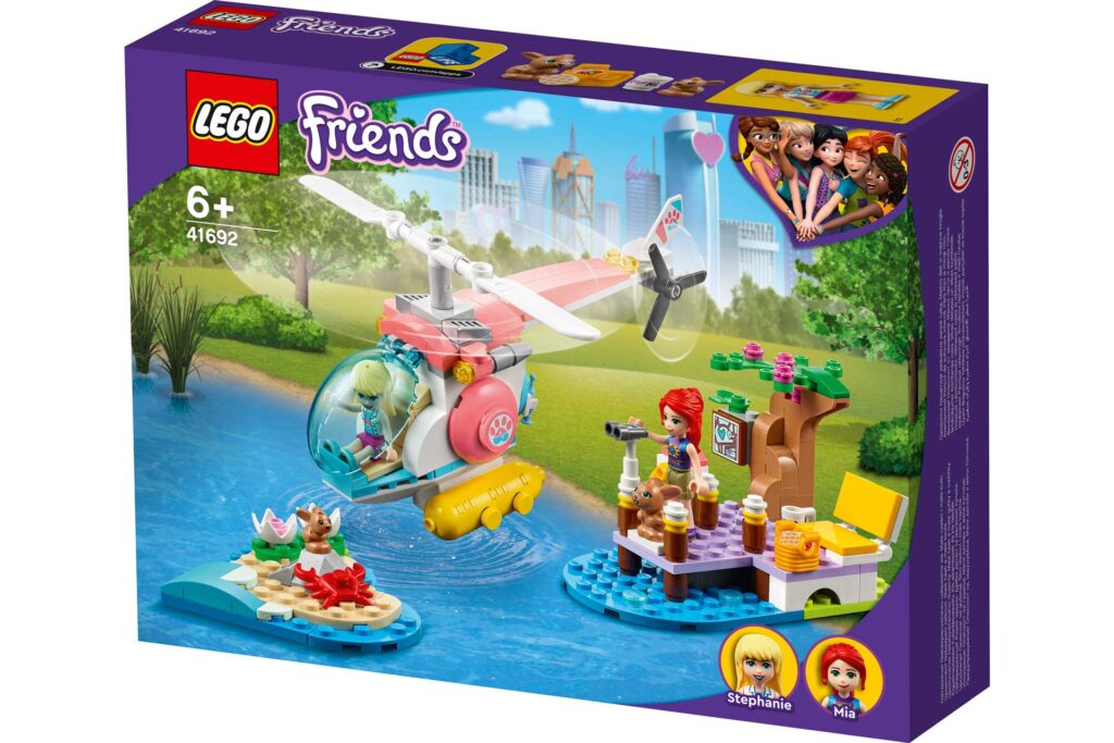 LEGO 41692 Friends Dierenkliniek reddingshelikopter - Afbeelding 2