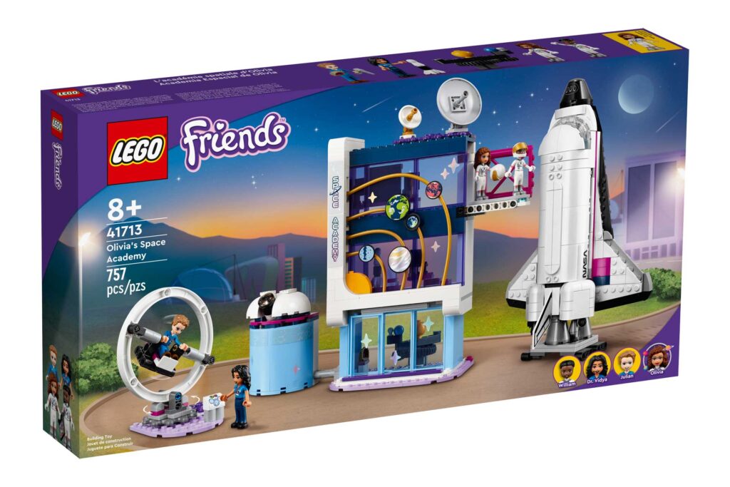 LEGO 41713 Friends Olivia’s ruimte-opleiding