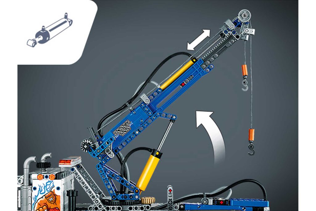 LEGO 42128 TECHNIC Robuuste Sleepwagen - Afbeelding 62