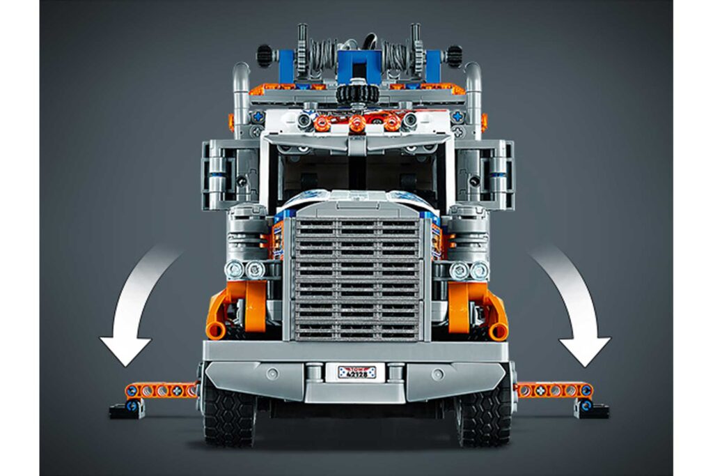 LEGO 42128 TECHNIC Robuuste Sleepwagen - Afbeelding 60