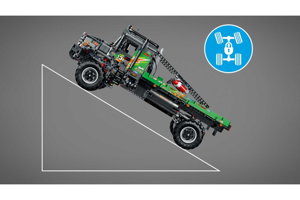 LEGO 42129 TECHNIC 4x4 Mercedes-Benz Zetros Trial Truck - Afbeelding 8