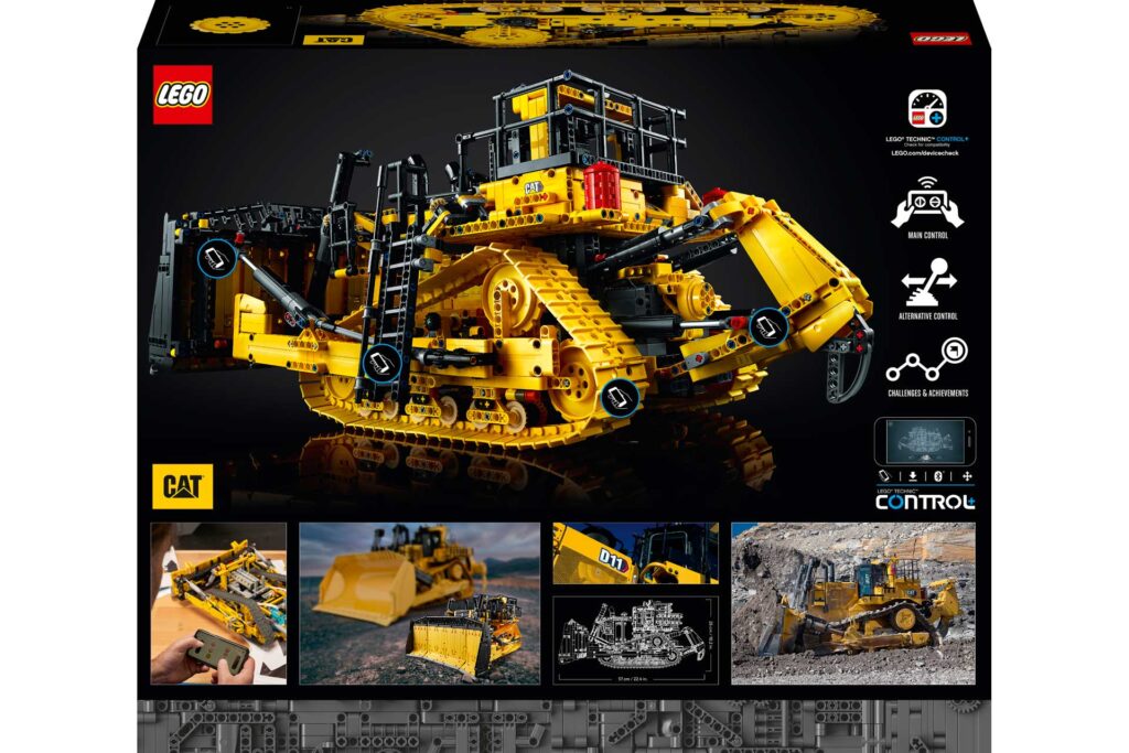 LEGO 42131 TECHNIC CAT D11T Bulldozer - Afbeelding 20