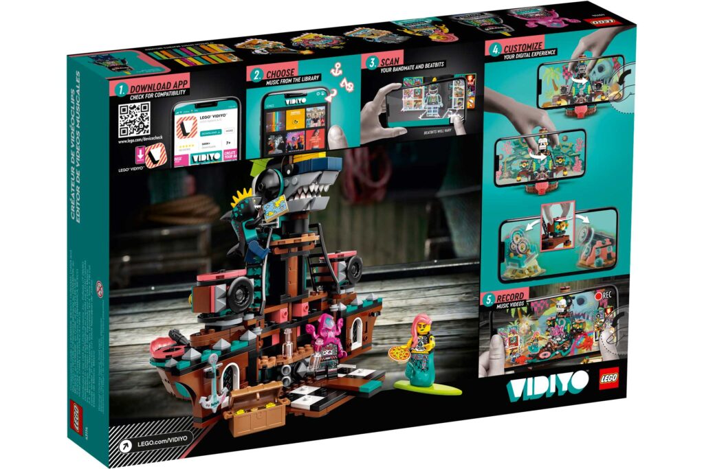 LEGO 43114 VIDIYO Punk Pirate Ship - Afbeelding 15