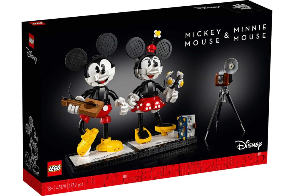 LEGO 43179 Disney Mickey Mouse & Minnie Mouse